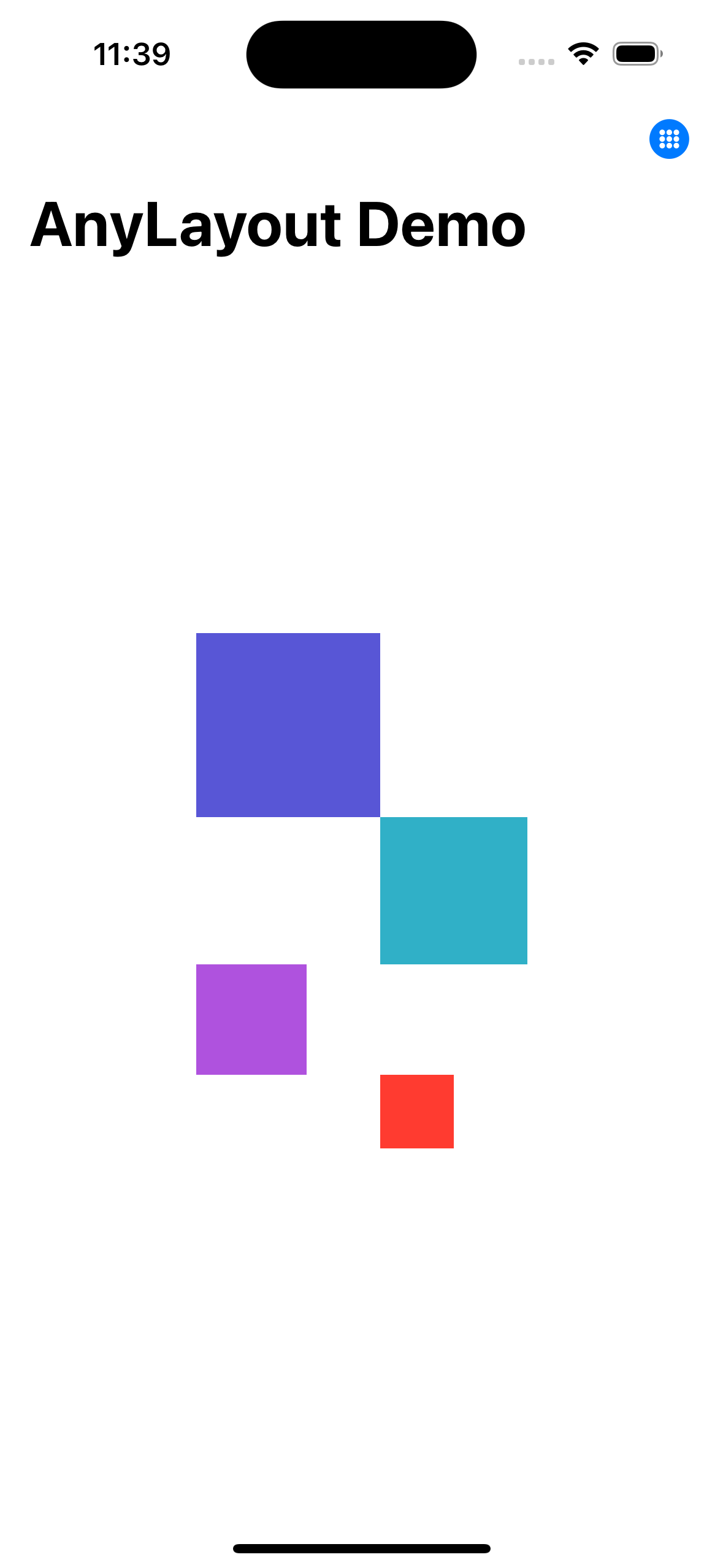 Swift AnyLayout Alternate SwiftUI AnyLayout Alternate