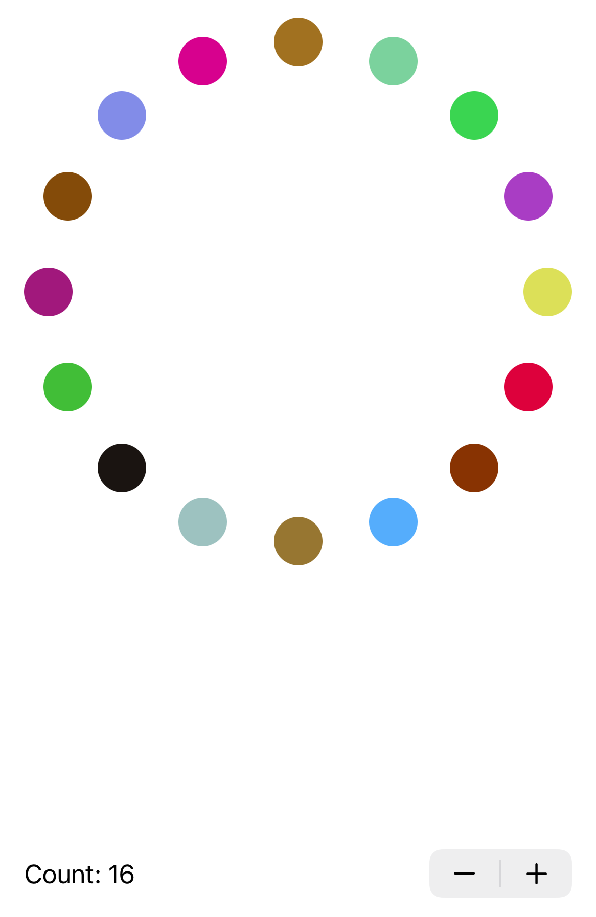 Swift Radial Layout SwiftUI Radial Layout