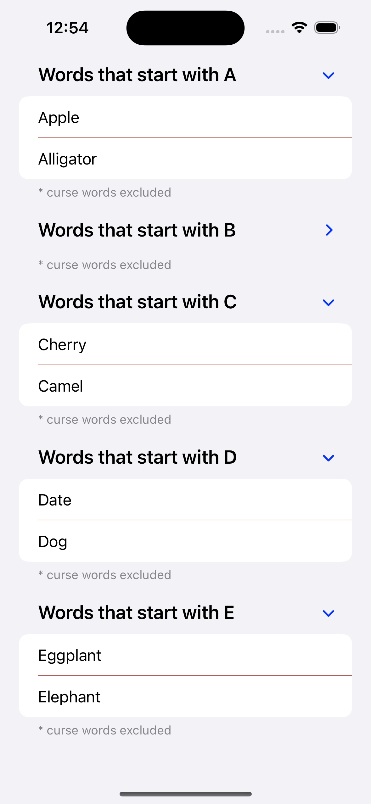 SwiftUI Section SwiftUI Section