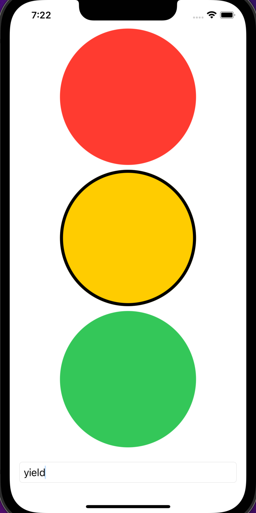 SwiftUI Stoplight SwiftUI Stoplight