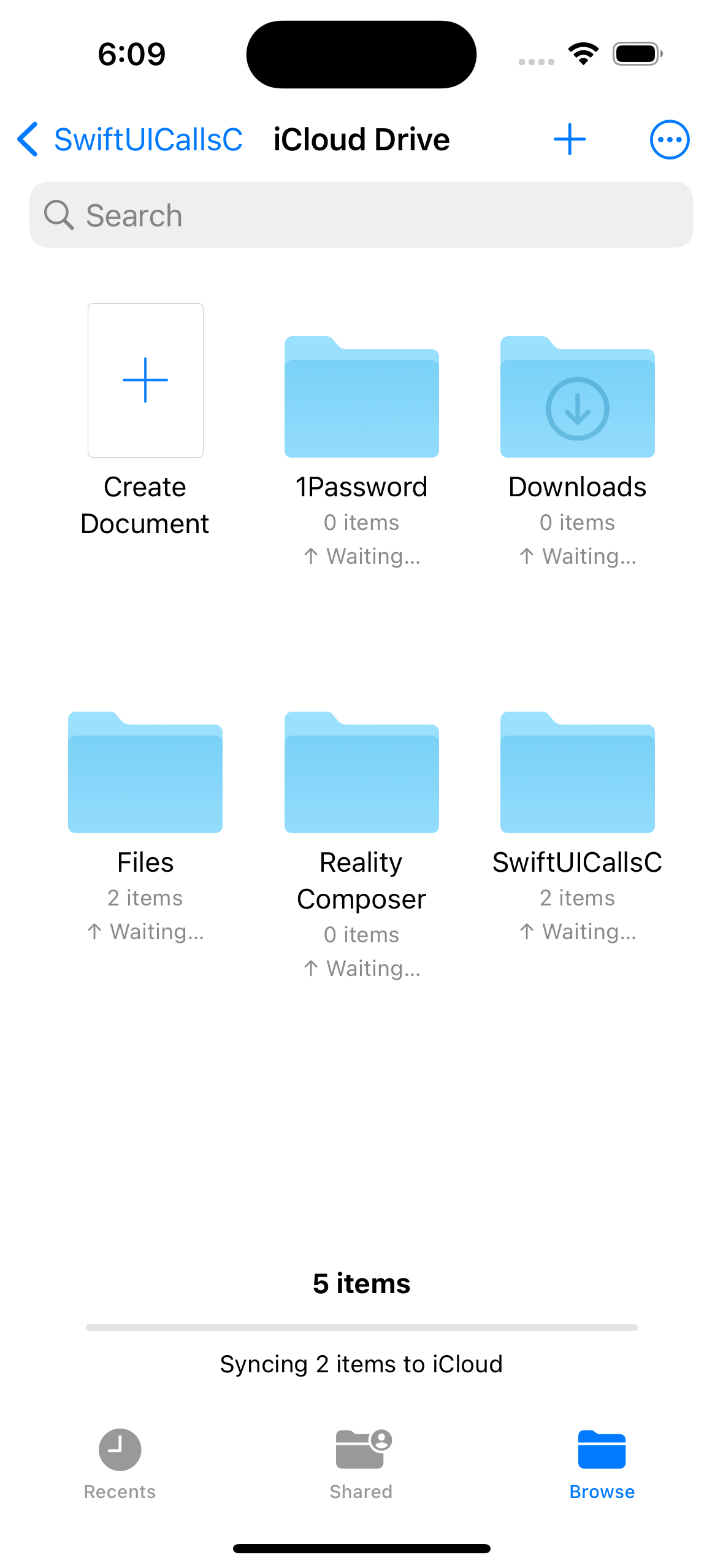 SwiftUI Document-Based App Browse