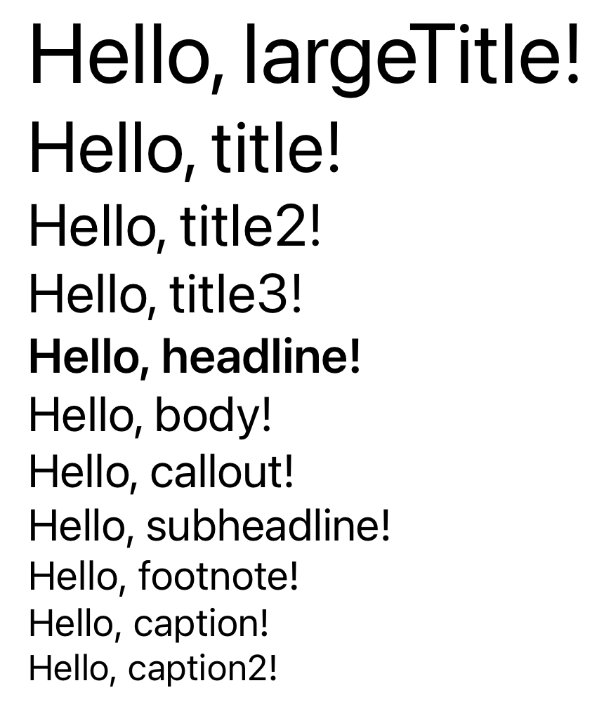 SwiftUI large dynamic fonts SwiftUI large dynamic fonts