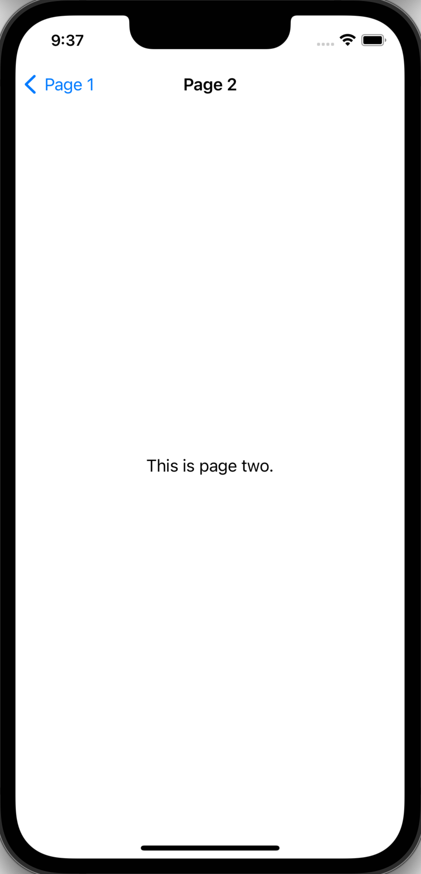 SwiftUI NavigationLink page 2 SwiftUI NavigationLink page 2