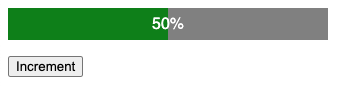 Alpine progress bar
