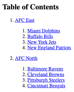 Astro remark-toc plugin