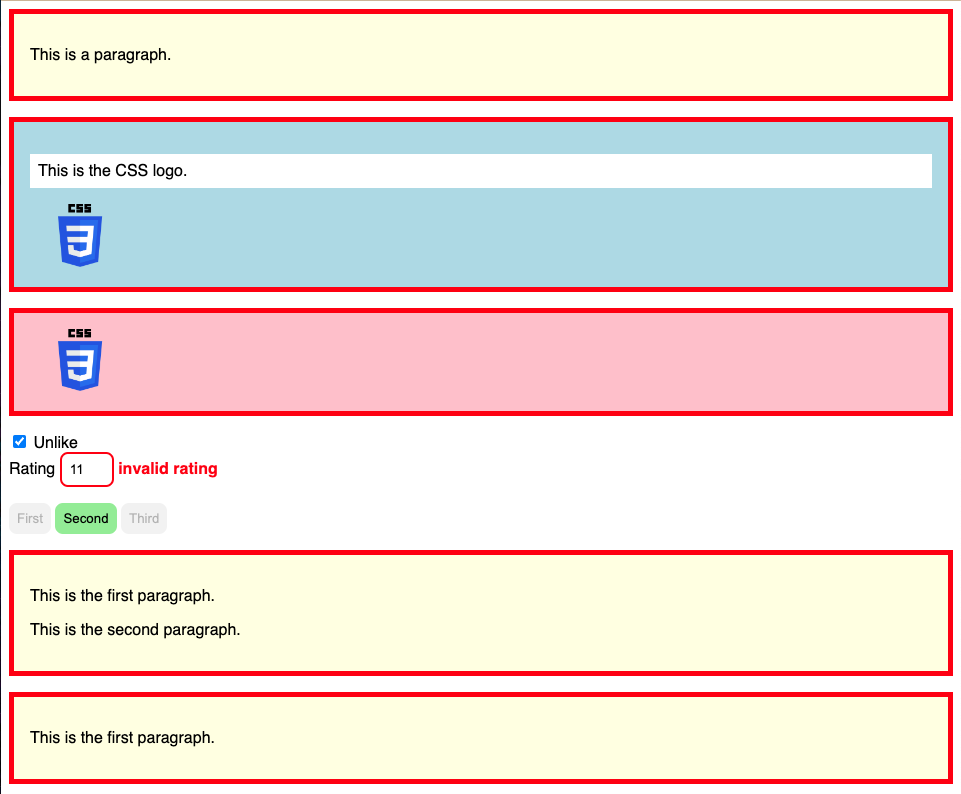 CSS :has pseudo class CSS :has pseudo class