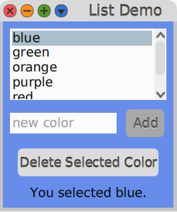 Cuis PluggableListMorph