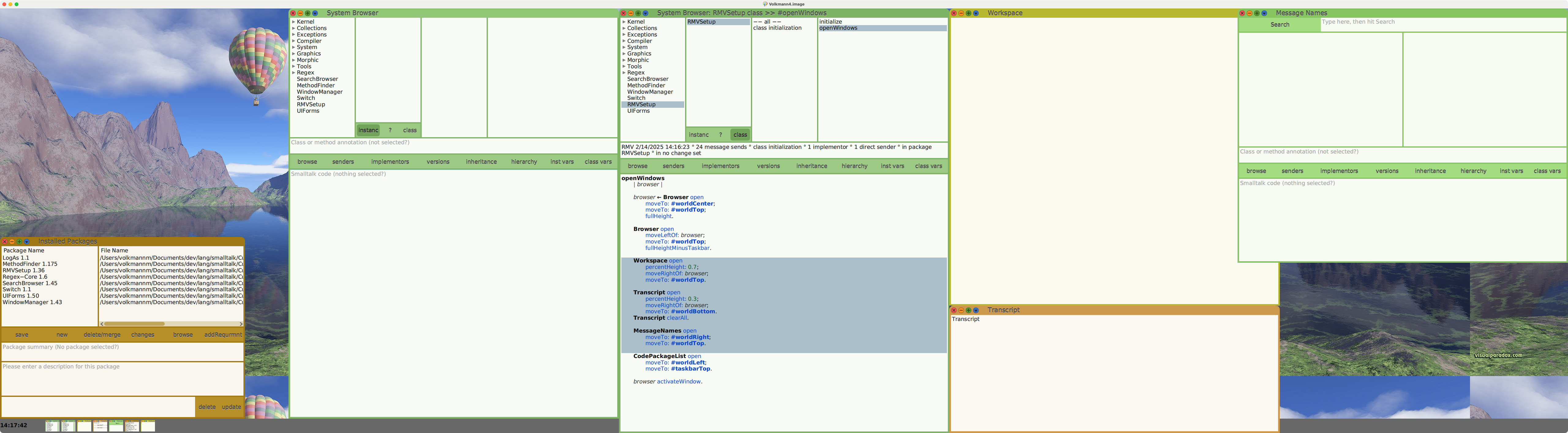 Cuis-Smalltalk-RMVSetup