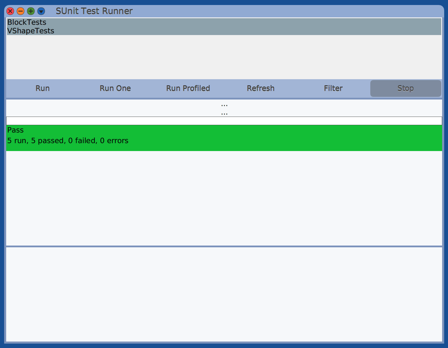 Cuis SUnit Test Runner