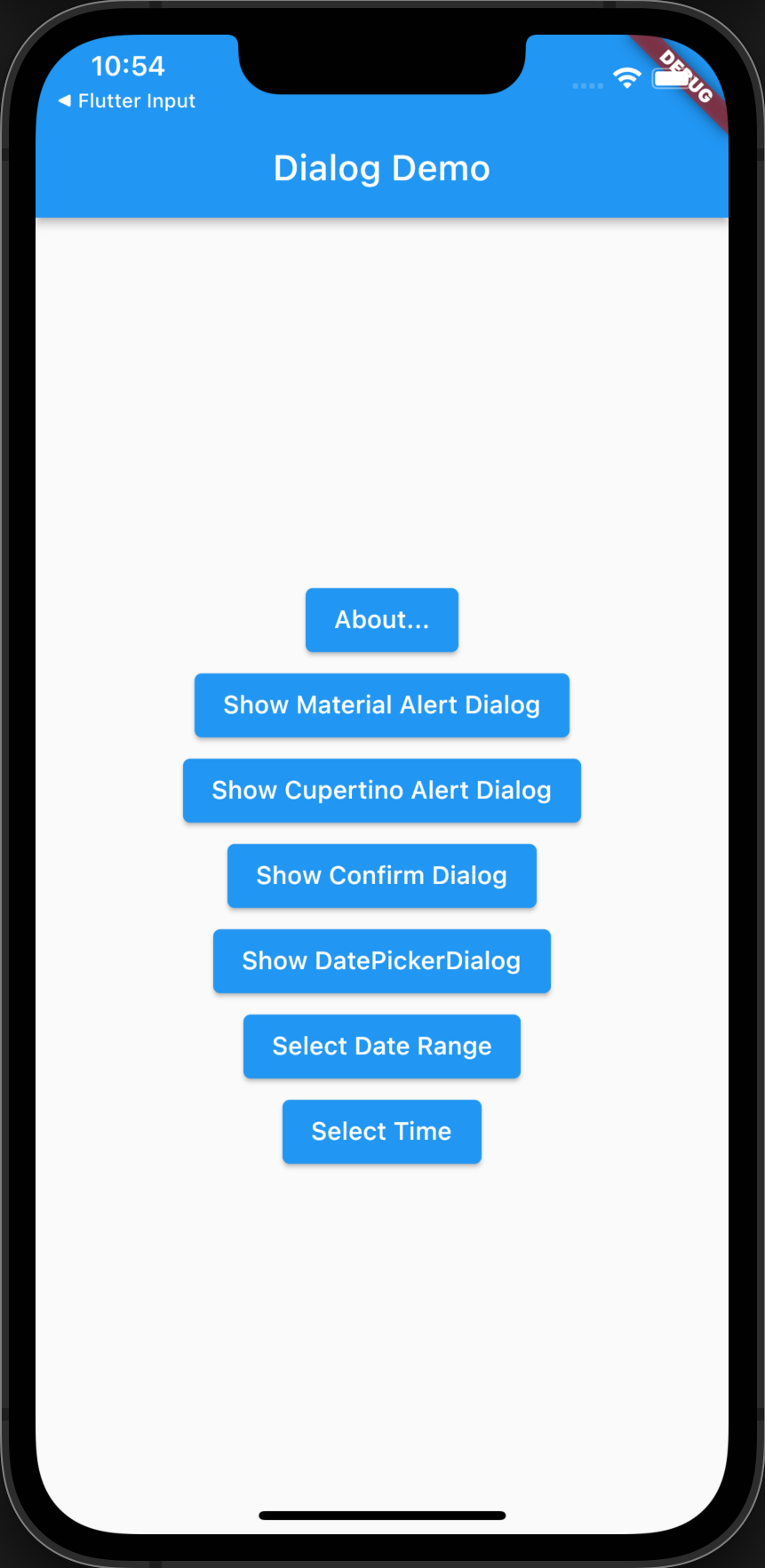 Flutter Dialogs