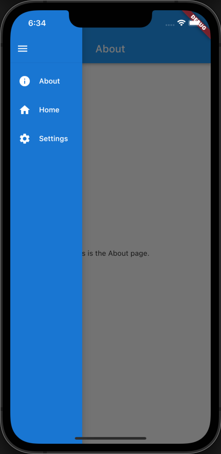 Flutter Drawer Flutter Drawer