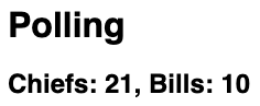 htmx Fixed Rate Polling