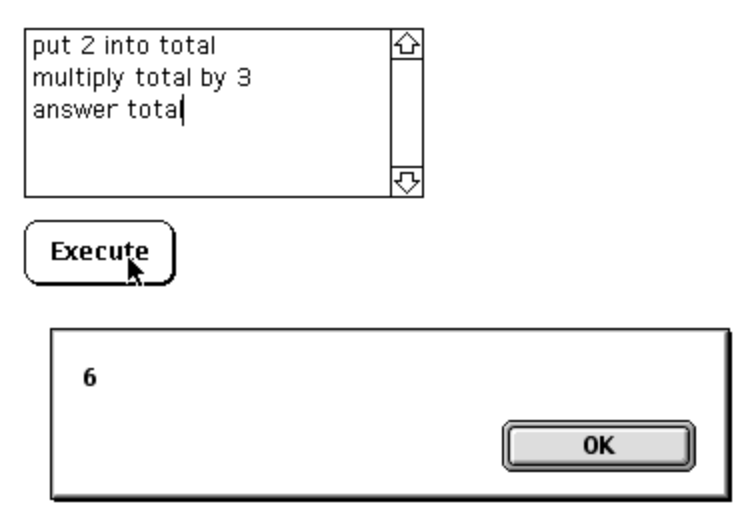 HyperCard Experimenting