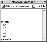 HyperCard Message Watcher