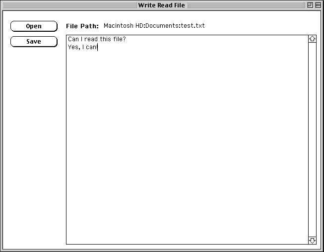 HyperCard read/write files