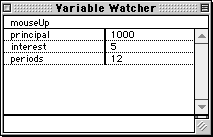 HyperCard Variable Watcher