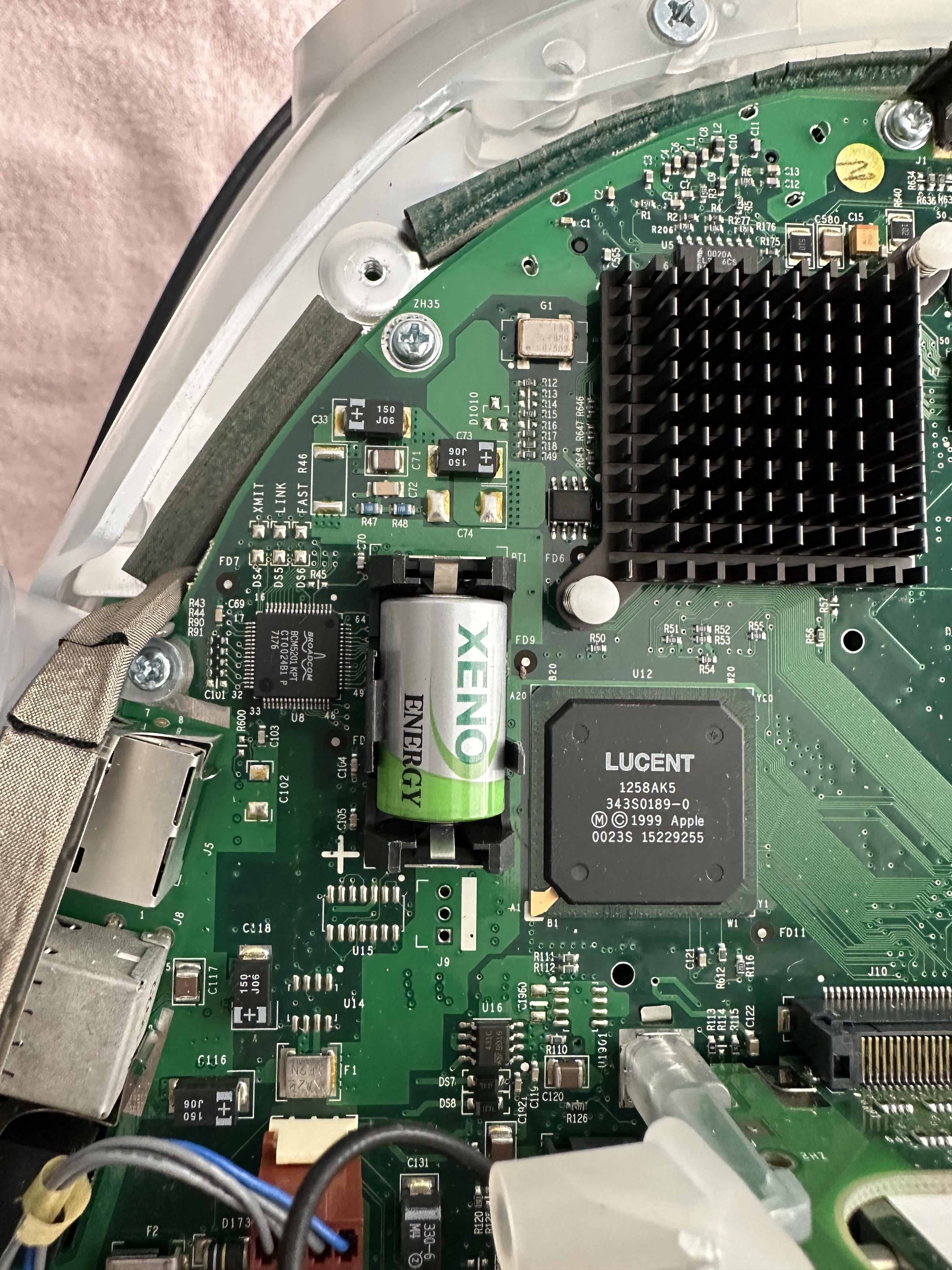 iMac G3 new PRAM battery