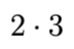 LaTeX cdot command