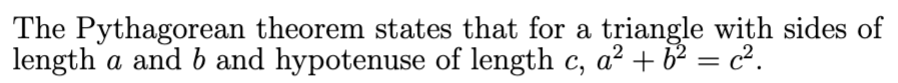 LaTeX inline math mode