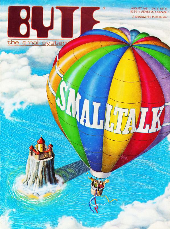 Smalltalk Byte magazine cover