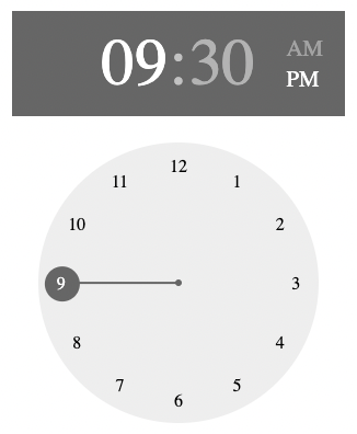 svelte-time-picker hour